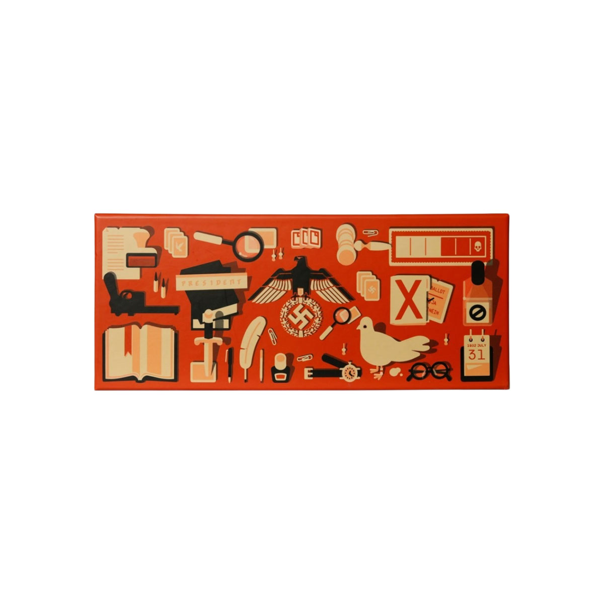 بازی فکری راز هیتلر با افزونه کمونیست Secret Hitler:Communist Exp