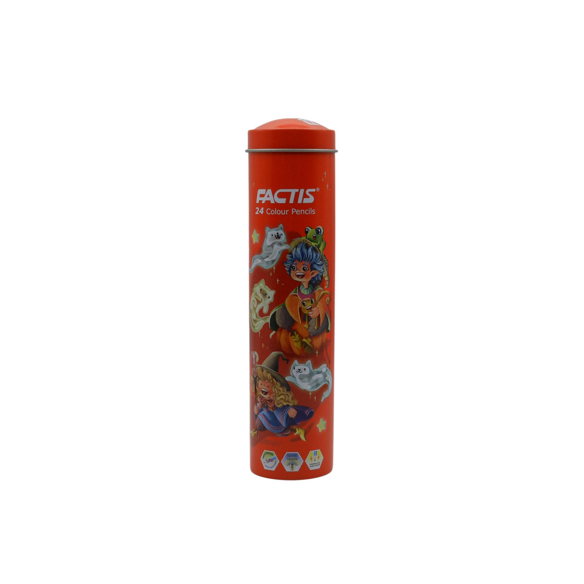 مداد رنگی 24 رنگ استوانه ای فکتیس FACTIS