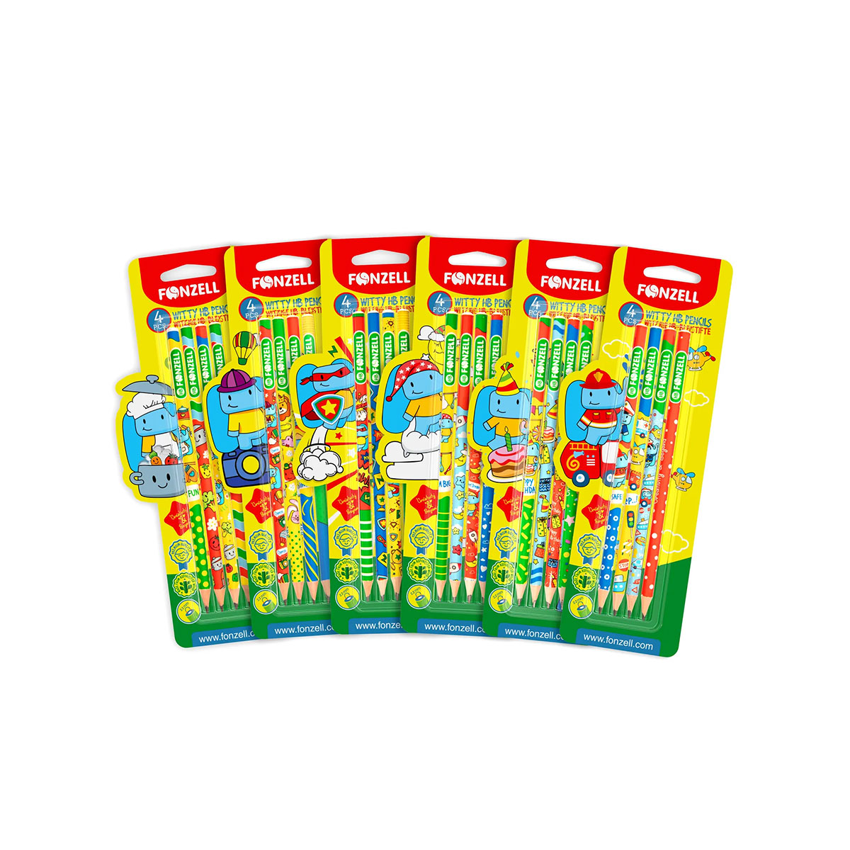 مداد گرافیکی 4 عددی فونزل