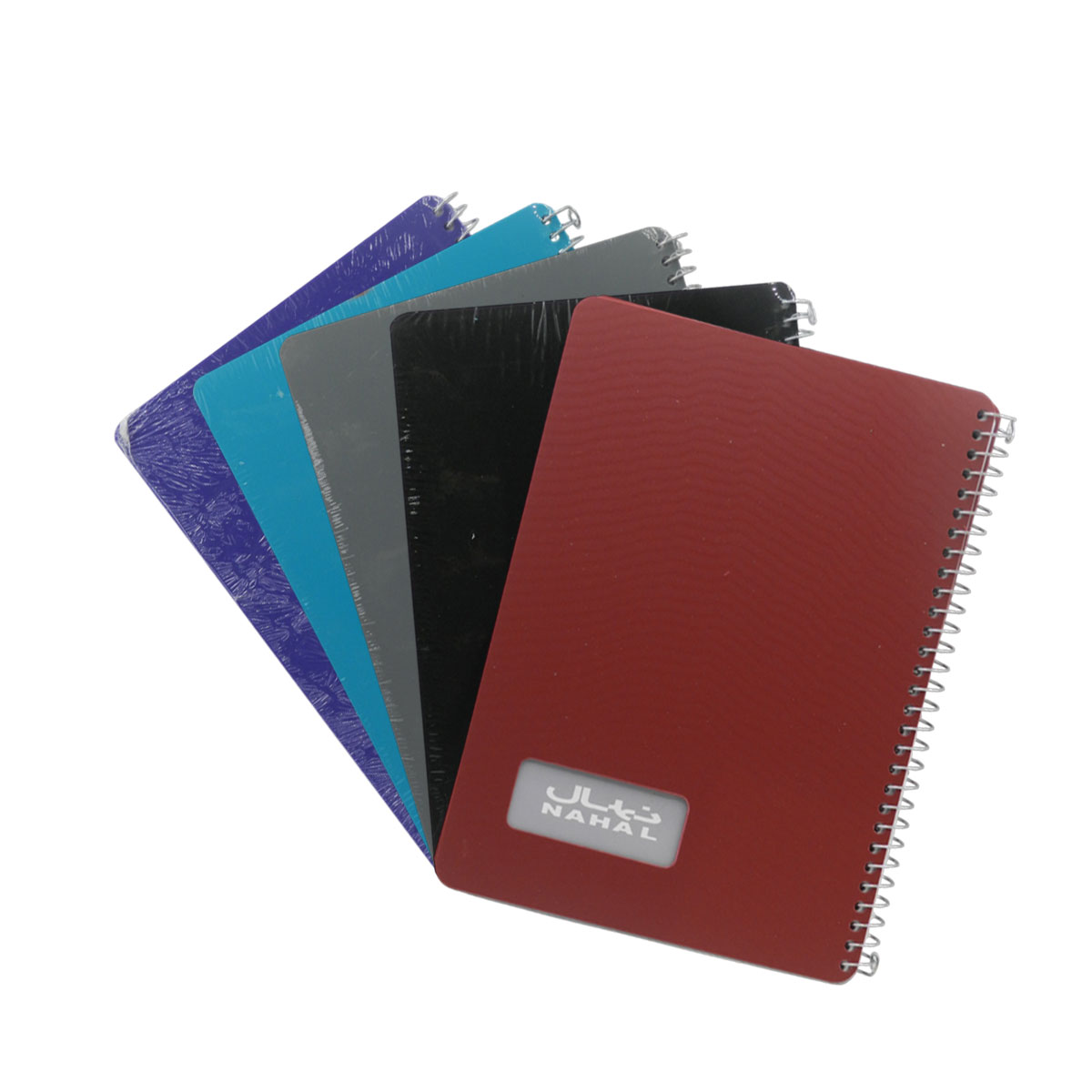 یادداشت 100 برگ PP سیمی 17×12 نهال 1335