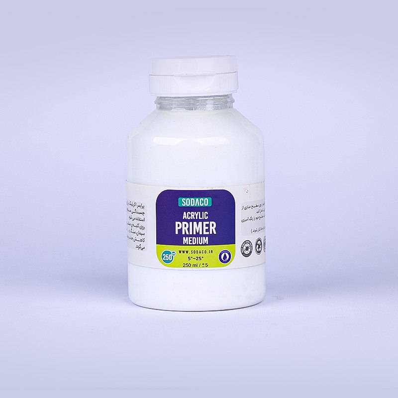رنگ مدیوم 250میل پرایمر اکرولیک کد00075